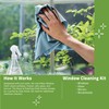 E-Cloth Microfiber Cleaning Cloth Glass Kit - Microfiber Towel Window