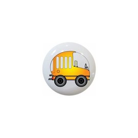 Funny Automobile Auto Car - GF Images - DECORATIVE Glossy CERAMIC Cupboard Cabinet PULLS Dresser Drawer KNOBS