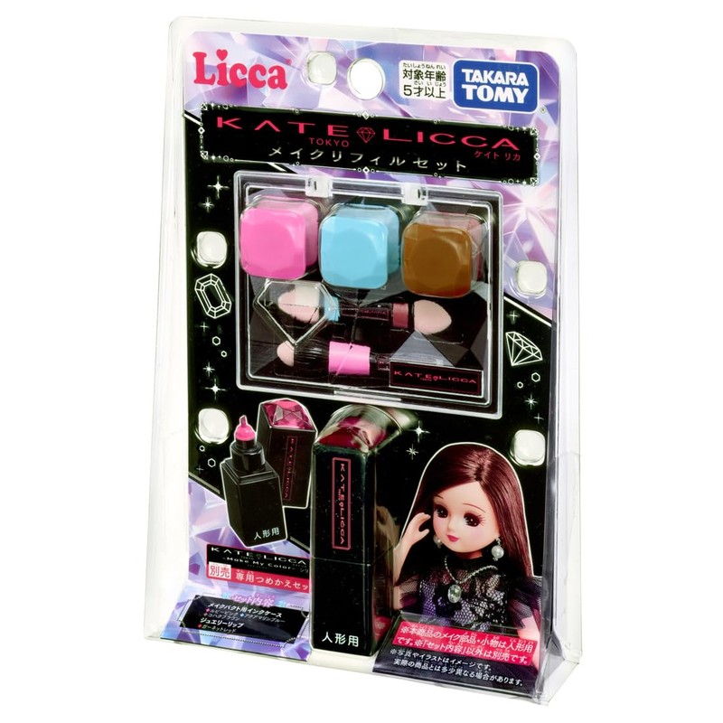 Takara Tomy Licca-chan KATE LICCA Makeup Refill Set Dress-up Pretend