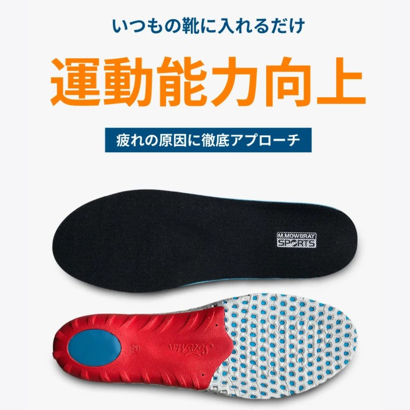 Mowbray Sports Energy α Insoles for Golf, Baseball, Bowling and