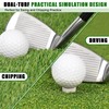BIRDIEBLAST Premium Golf Hitting Mat, 10mm Foam Padding with Rubber