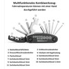 FixAmRad Bicycle Multifunction Tool 16-in-1 Folding Mini Repair Kit with