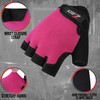 ZRIX Gym Gloves (Pink, Medium)
