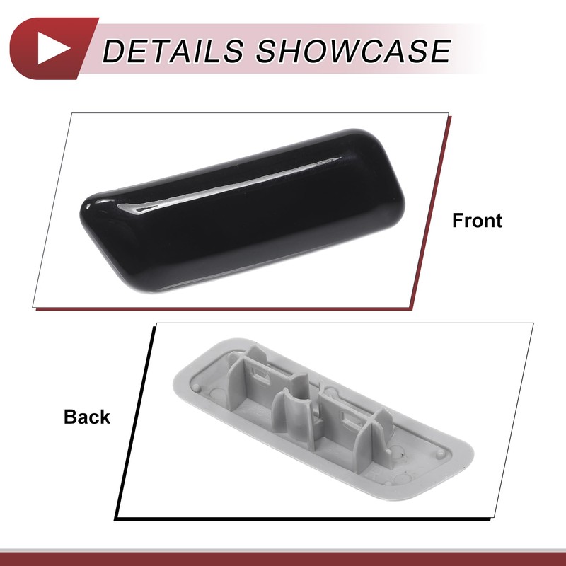 HEROFFIX Front Right Bumper Headlight Washer Nozzle Cover Cap No.8504460150C0