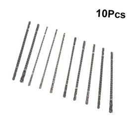 TEHAUX 24pcs Steel Wire Spiral U-type Woodworking Saw Blades Random Composition for Efficient Cutting Compatible Major Reciprocating Saws