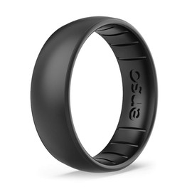 Enso Rings Classic Elements Silicone Ring | Made in The USA | Comfortable, Breathable, and Safe