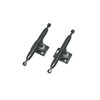 LEEFAI Pro Fingerboard Trucks 29/32/34/36mm G4 -Raw Metal Color-Inverted Kingpin