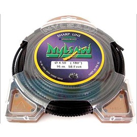 Speed France Nylsaw Sharp Line Flexiblade.180 4.5mm, 53 ft. 16 m String Trimmer Line for Jet-Fit Heads