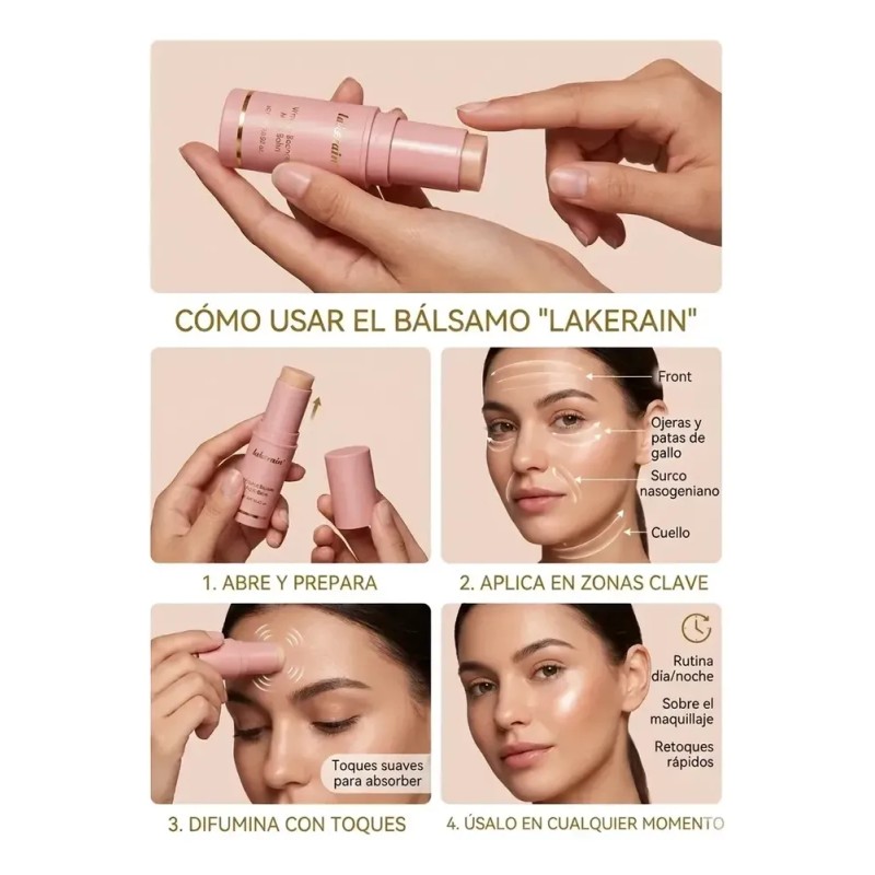 Barras Coreanas De Crema Múltiple Hidratante Antienvejecimie