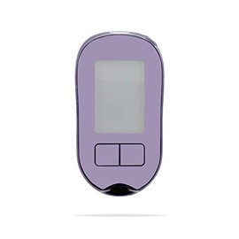 MightySkins Skin Compatible with Accu-Chek Aviva Plus - Solid Lavender | Protective, Durable, and Unique Vinyl Decal wrap Cover | Easy to Apply, Remove, and Change Styles | Made in The USA