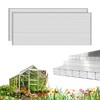 XISOCO 6PCS 4' x 2' x 0.24'' Polycarbonate Greenhouse Panels,