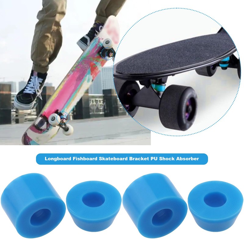 LT Easiyl 2 Sets Long Board Truck Bushings 92A Skateboard