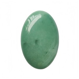 Sunshcat Natural Green Aventurine Mini Oval Palm Crystal and Healing Massage Spa Herapy Energy Stone,Crystal Spa Chakra Stone