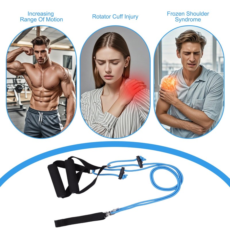 Shoulder Pulley for Physical Therapy Exercises Arm Rehabilitation Assisting Exercise
