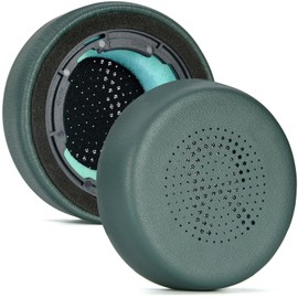 defean Ohrpolster kompatibel mit JLab Go Lux ANC Wireless, Ohrpolster mit weichem Leder, geräuschisolierender Schaumstoff, Ersatz-Ohrpolster (grün)