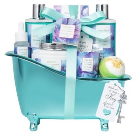 Saint Roy Regalos Para El Día Del Padre Para Hombres Y Papás Cesta De Regalo De Spa De Lujo Con Eucalipto Y Menta Para Mujeres, Cestas De Regalo De