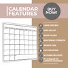 Dry Erase Large and Medium Laminated Wall Calendar