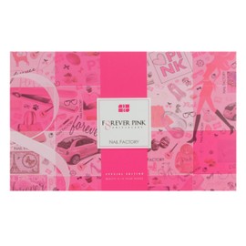 NAIL FACTORY - FOREVER PINK COLLECTION Colección 15 Tonos de Polvo Acrílico Para Uñas, 15 frascos 1/8 Oz. c/u