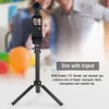 Handheld Selfie Stick Aluminium Alloy Adjustable Extension Rod with 1/4''