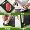 4 in 1 Defrosting Board, Plastic Thaw Cutting Boards, Miracle