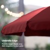 AMMSUN Patio Umbrella, 6.5 ft Outdoor Table Umbrella with Tilt