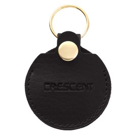 Crescent Key Holder, Pick Case, Leather-like Pick Holder, Approx. 10 Pieces, QUICPAY edy Storage (Black)
