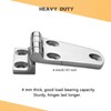 DIALESHU 2 Pack Heavy Duty Boat Hinges 316 Stainless Steel
