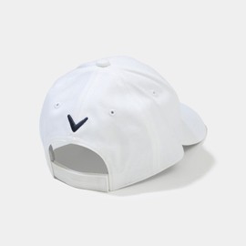 Callaway Women's Basic Cap WM JM Hat, Golf, 24SS_1031_White x Navy