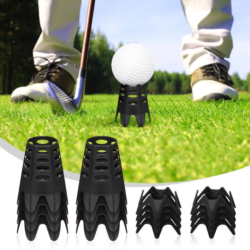 Golf Simulator tees, 24Pcs Plastic Golf Mat Tees for Home,