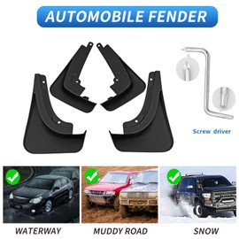 Actkill Custom Fit for Mud Flaps 2021 Buick Envision/Envision Avenir 2022 2023 Mud Splash Guard Front and Rear 4-PC Set