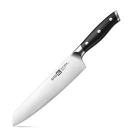 Klaus Meyer Stahl High Carbon Exclusive German Steel 8 inch Chef's Knife (Black)