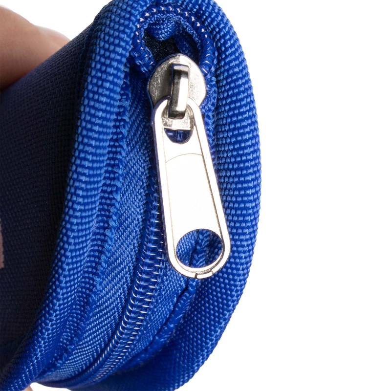 KnifeJoy Single Blue Nylon Logo Knife Pouch Case