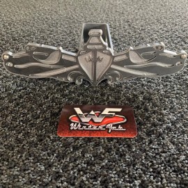 WinterFab US Navy Surface Warfare Hitch Cover - Two Layers - USN Badge Insignia WinterFab