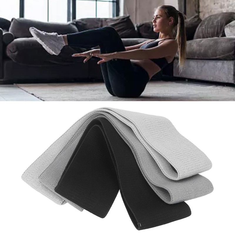 3Pcs Exercise Resistance Bands High Elasticity Portable Workout Leg Bands