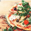 20 Serviettes Enjoy Pizza as Table Decoration 33 x 33 cm
