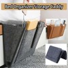 Bedside Storage Bag Sofa Organizer Non Slip Bed Hanging Home
