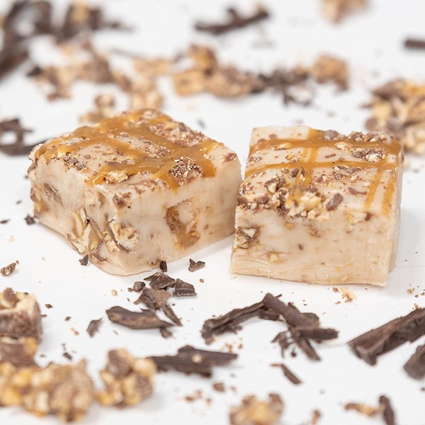 Valley Fudge, Caramel Vanilla with Peanut Candy Bars, Fresh Artisan