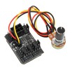 2 Pcs PC Fan Controller 3 Pin 4 Pin Fan