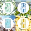 SCENTORINI Scented Sachets, Linen, Cotton, Vanilla, Eucalyptus Sage, 4 Fragrance