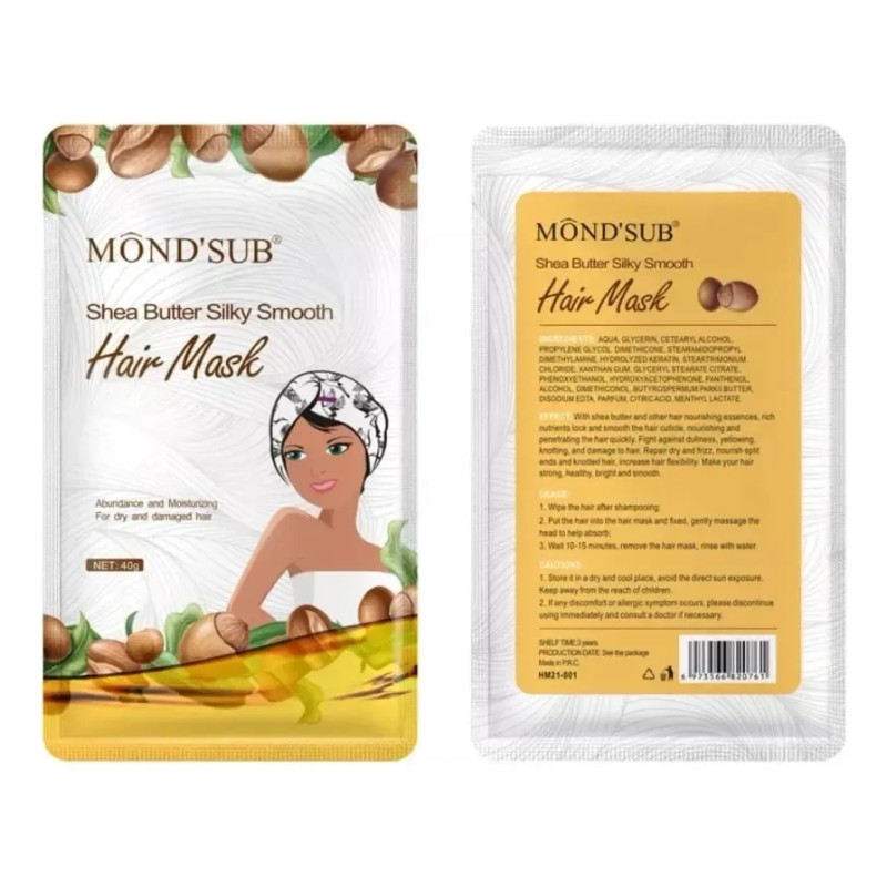 Mascarilla Hidratante Reparador Cuidado De Cabello Mond'sub