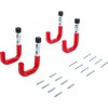BGS Diy 88314 Wall Hook Set 4 Pieces