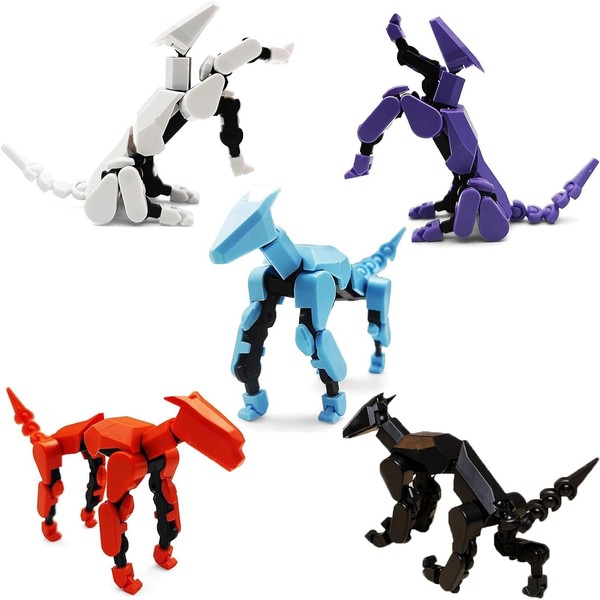 Starnearby 5Pcs New T13 Dog Assembly Completed Dummy 13 Action