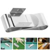 Sosoport Snooker Pool Chalk Holder Clamp Magnetic Billiard Accessory Metal