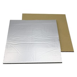 Zeberoxyz 2pcs 3D Printer Platform Heated Bed Insulation Lightweight Foam Foil 11.8x11.8x0.2inch Waterproof Thermal Insulation Self-Adhesive Mat Sticker Hotbed Thermal Pad for CR-10 (300x300x5mm)