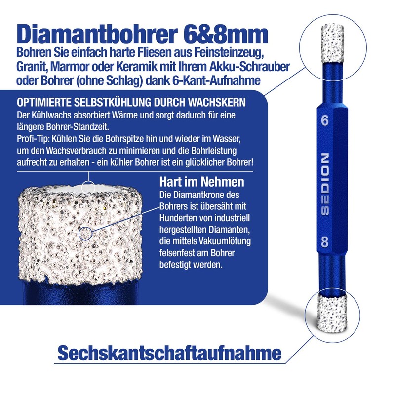 Sedion tile drill.