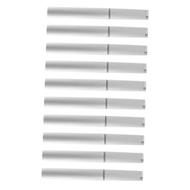 FRCOLOR Elegant Christmas Nail Art Gadget 10pcs Glass Nail Files Manicure Kit Random Style