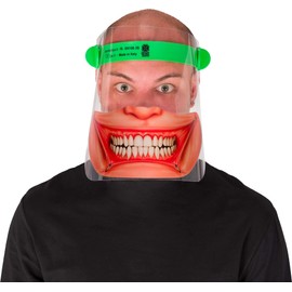 Terminal Carnival Toys CE Certified PET Protective Visor with Hook Merchandising