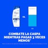 Head & Shoulders Champú anticaspa, limpieza clásica, tratamiento de uso