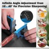 XARILK Upgraded Rolling Knife Sharpener Kit – Adjustable 10 –
