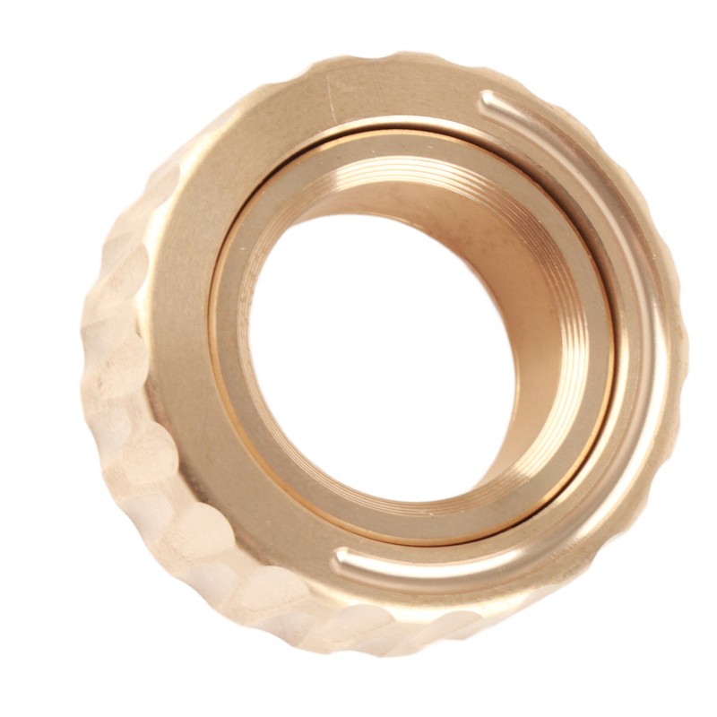 Gears Fidget Ring Anxiety Relief Rotatable Portable Metal Magnetic Adults